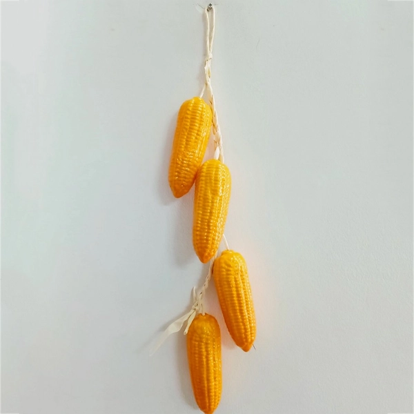 Dây bắp ngô vàng giả trang trí tết