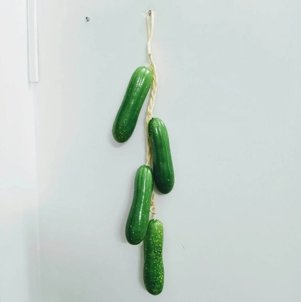 Dây bí xanh giả trang trí tết