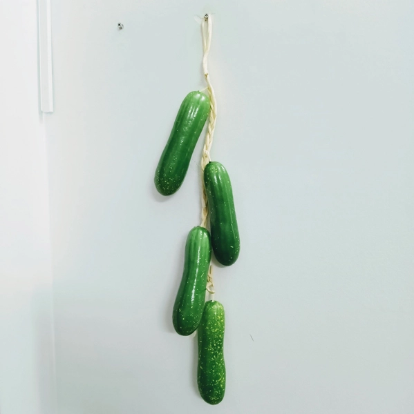 Dây bí xanh giả trang trí tết