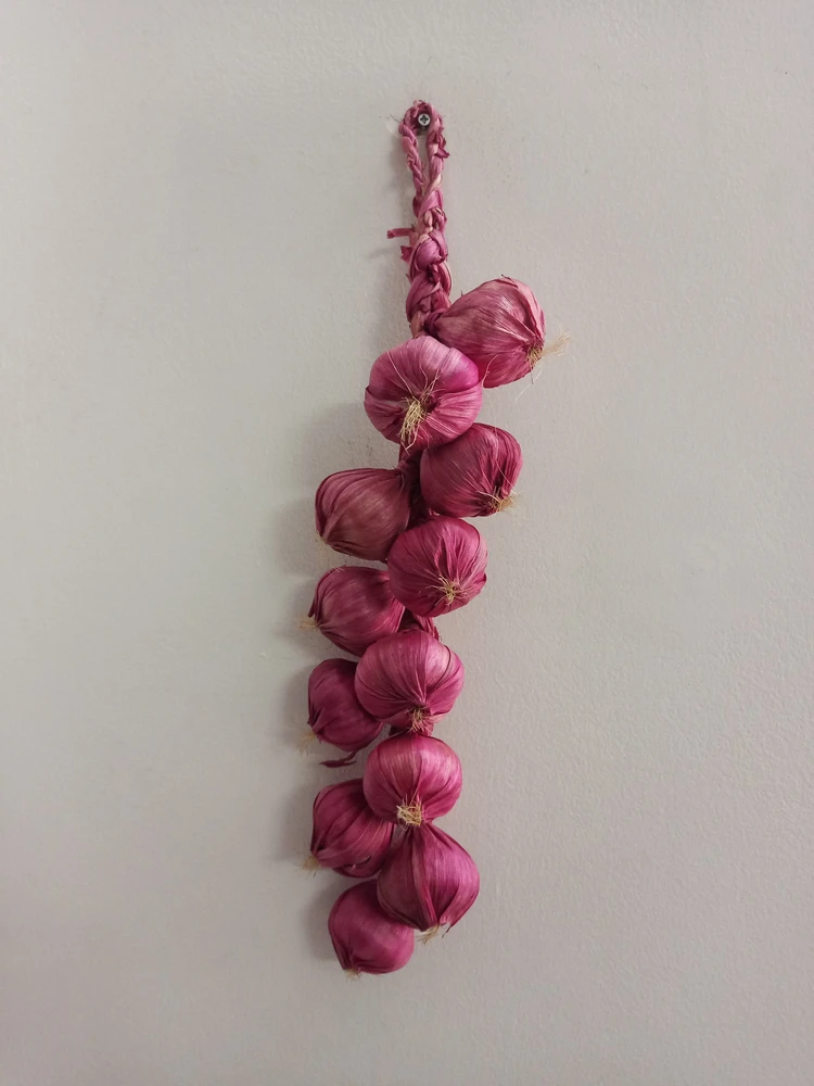 Dây củ hành tím giả trang trí