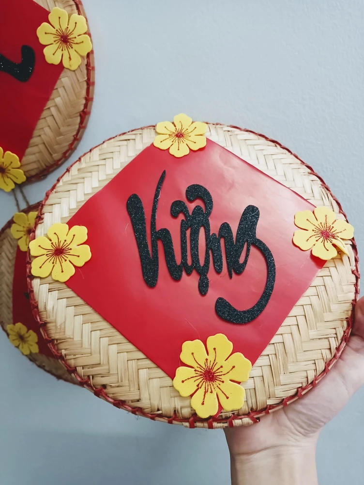 Dây Liễn Mành Tre Thư Pháp Trang Trí Tết An khang thịnh vượng