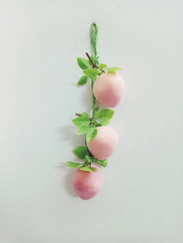 Dây quả đào giả trang trí