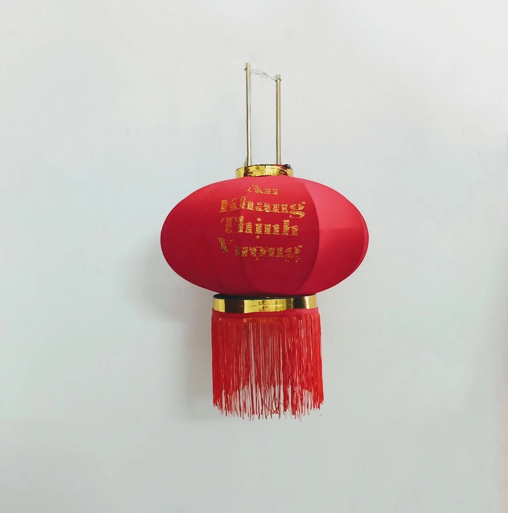 Lồng đèn đỏ trang trí tết 02