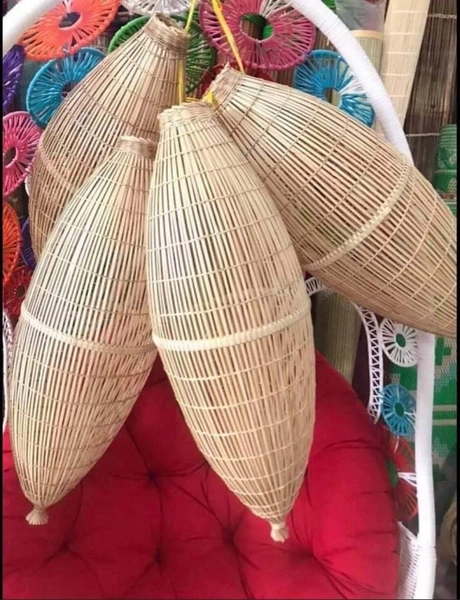 Mô hình lồng đèn tre trang trí tết