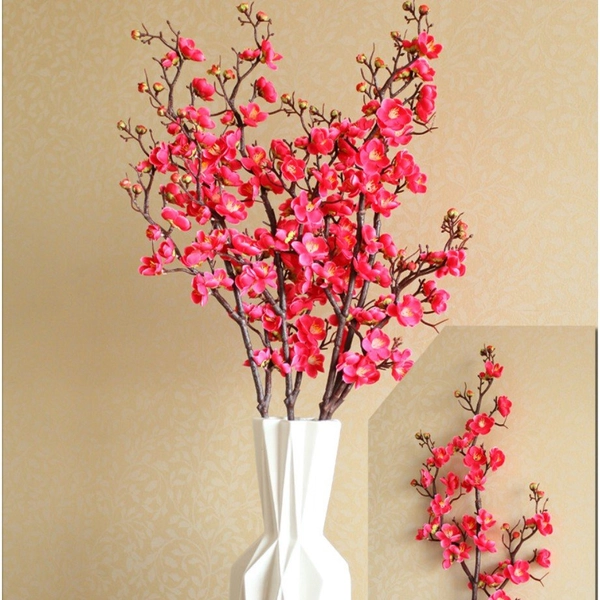 Cành đào giả trang trí tết mẫu 04