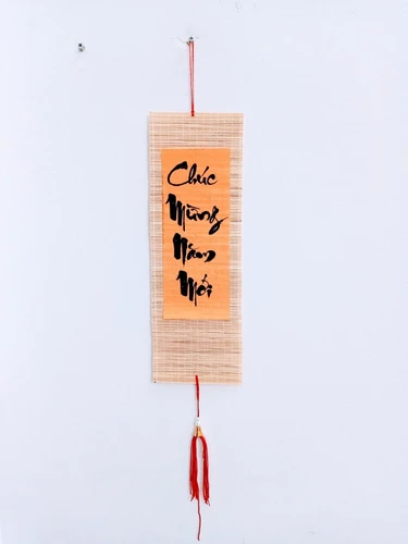 Liễn mành trang trí tết Chúc mừng năm mới