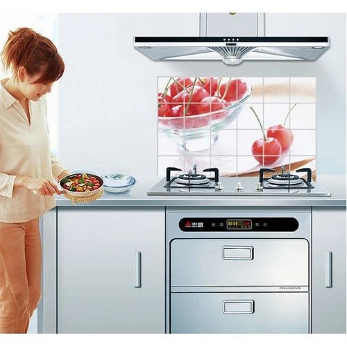 Dán bếp cherry đỏ size 60x90cm