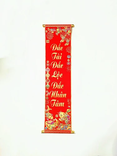 Bộ Liễn câu đối Đa phú quý - Đắc nhân tâm