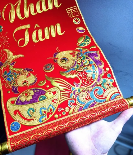 Bộ Liễn câu đối Đa phú quý - Đắc nhân tâm