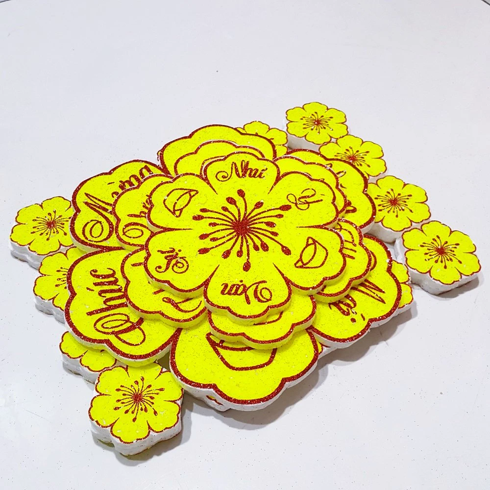 Mai vàng xốp vạn sự như ý trang trí tết