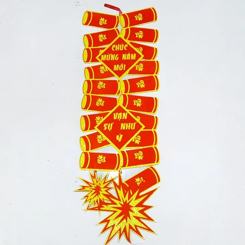 Pháo xốp trang trí tết