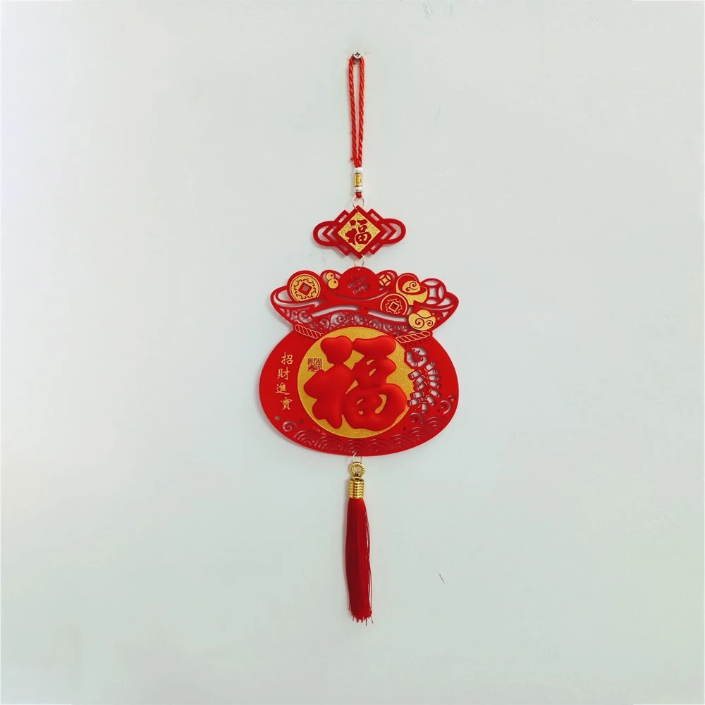 Lộc treo túi vàng trang trí tết