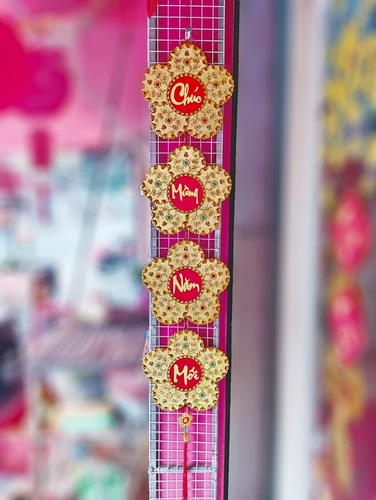 Dây lộc treo trang trí tết Chúc Mừng Năm Mới mẫu 1