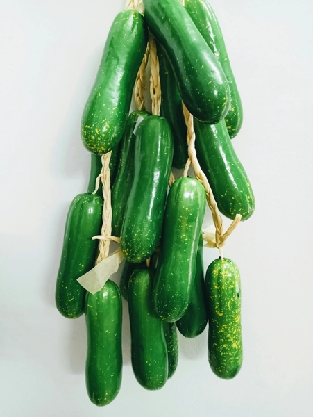 Dây bí xanh giả trang trí tết