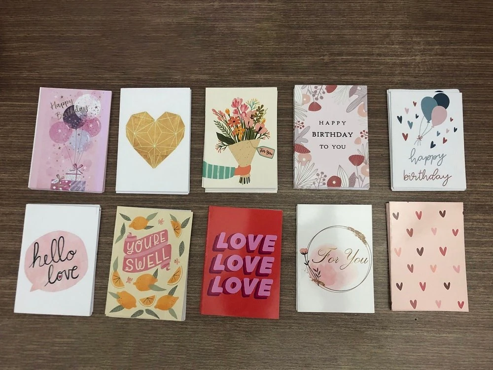 Combo thiệp chúc mừng