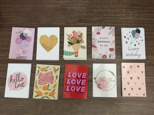 Combo thiệp chúc mừng