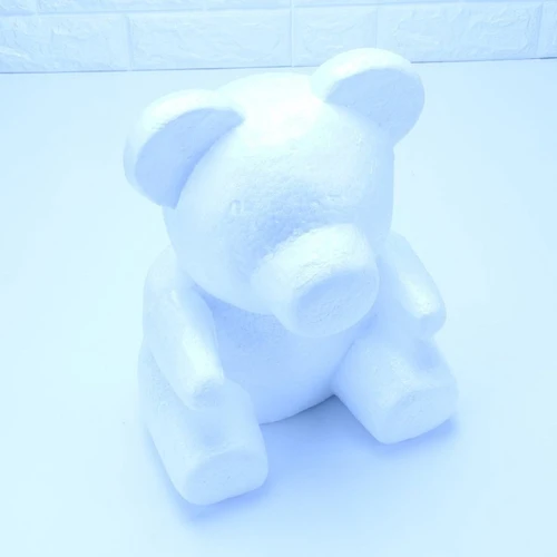 Phôi gấu xốp cắm hoa cao 20cm, 35cm