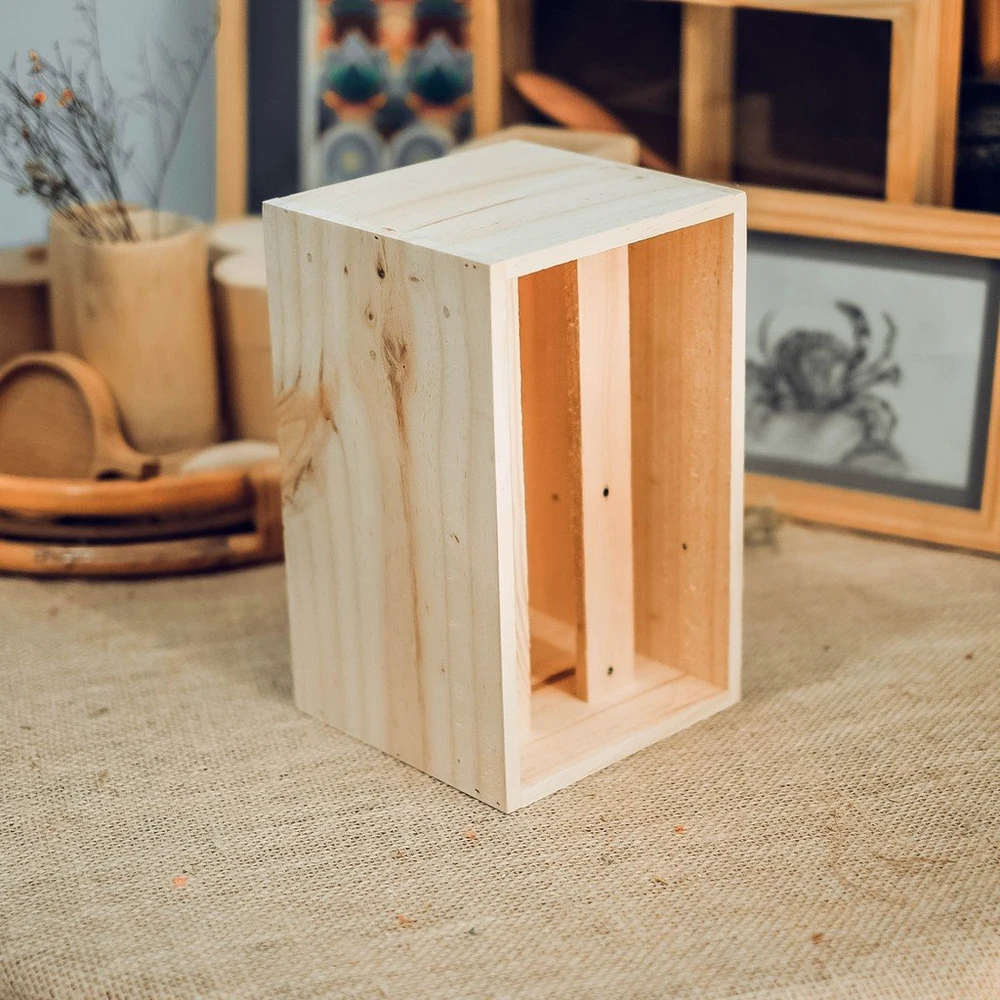 Hộp gỗ chữ nhật 25x15x15
