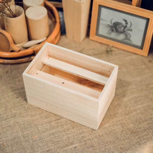 Hộp gỗ chữ nhật 25x15x15