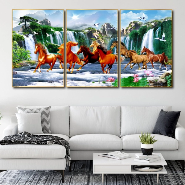 Tranh treo tường mã đáo thành công 22