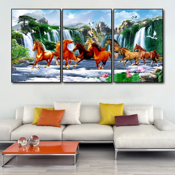 Tranh treo tường mã đáo thành công 22