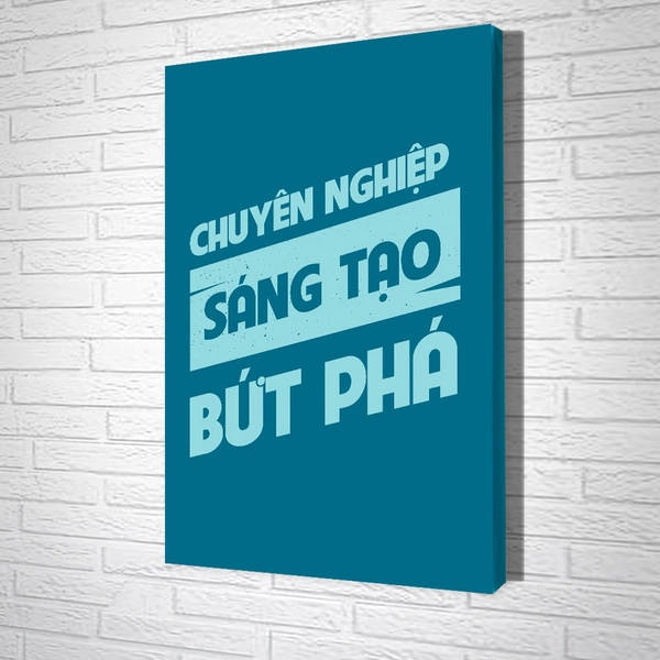 Tranh Văn Phòng Chuyên Nghiệp Sáng Tạo Bứt Phá