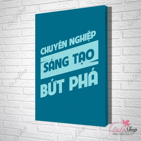 Tranh Văn Phòng Chuyên Nghiệp Sáng Tạo Bứt Phá