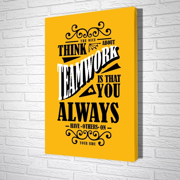 Tranh văn phòng team