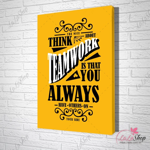 Tranh văn phòng team