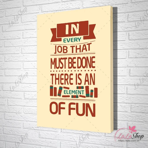 Tranh Văn Phòng In Every Job That Must Be Done