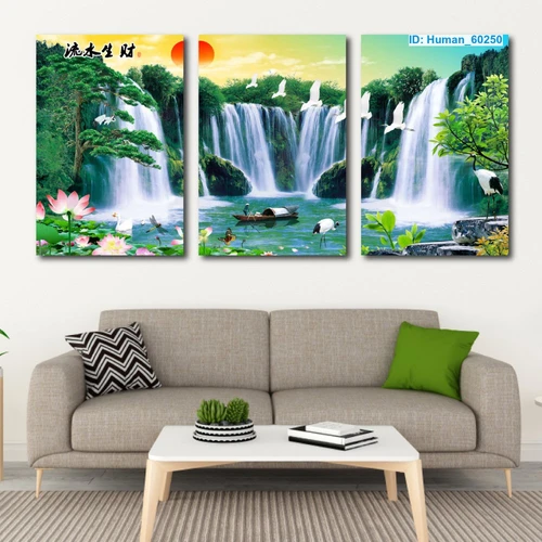 Tranh Treo Tường Thác Nước Hùng Vĩ 2
