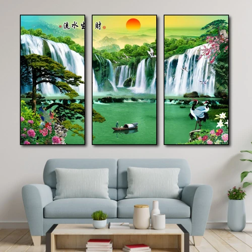 Tranh Treo Tường Sơn Thủy Hữu Tình 9