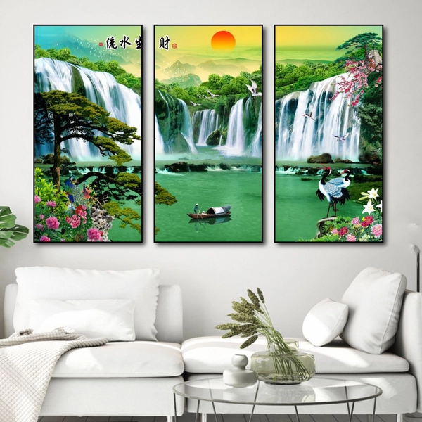 Tranh Treo Tường Sơn Thủy Hữu Tình 9