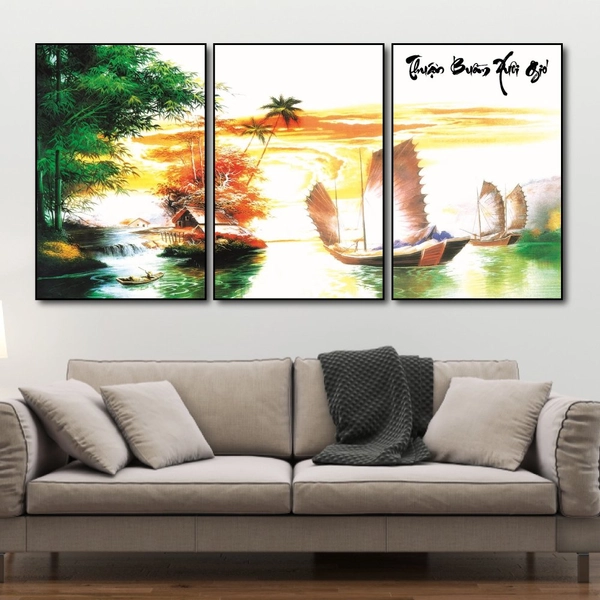 Tranh Treo Tường Thuận Buồm Xuôi Gió 10
