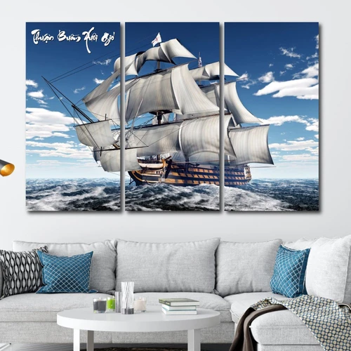 Tranh treo tường thuân buồm xuôi gió 11
