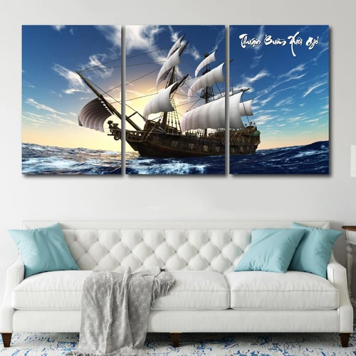 Tranh treo tường thuân buồm xuôi gió 12