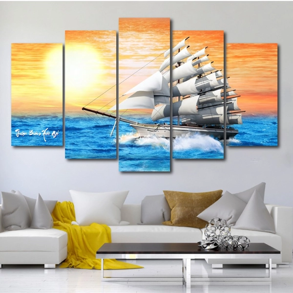 Tranh treo tường thuận buồm xuôi gió 15-1