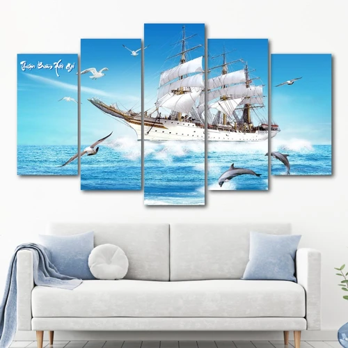 Tranh treo tường thuân buồm xuôi gió 15