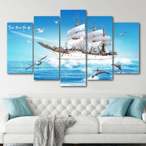 Tranh treo tường thuân buồm xuôi gió 15