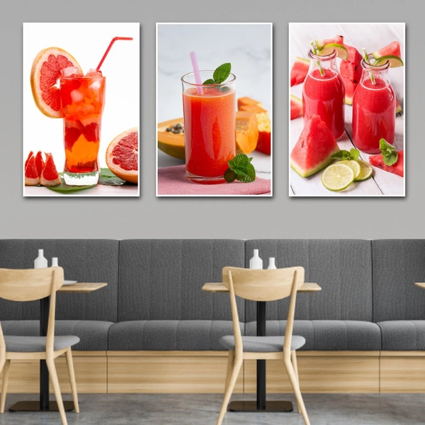 Tranh Treo Tường Nước Ép Hoa Quả