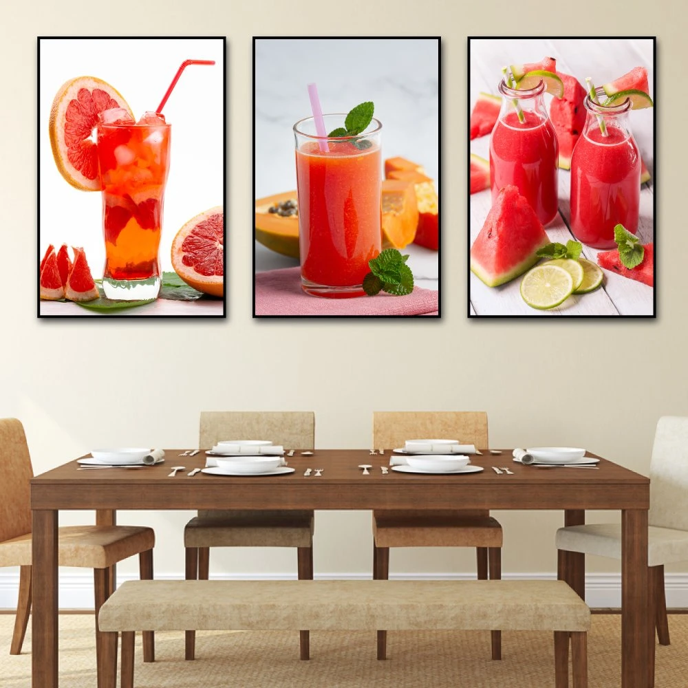 Tranh Treo Tường Nước Ép Hoa Quả