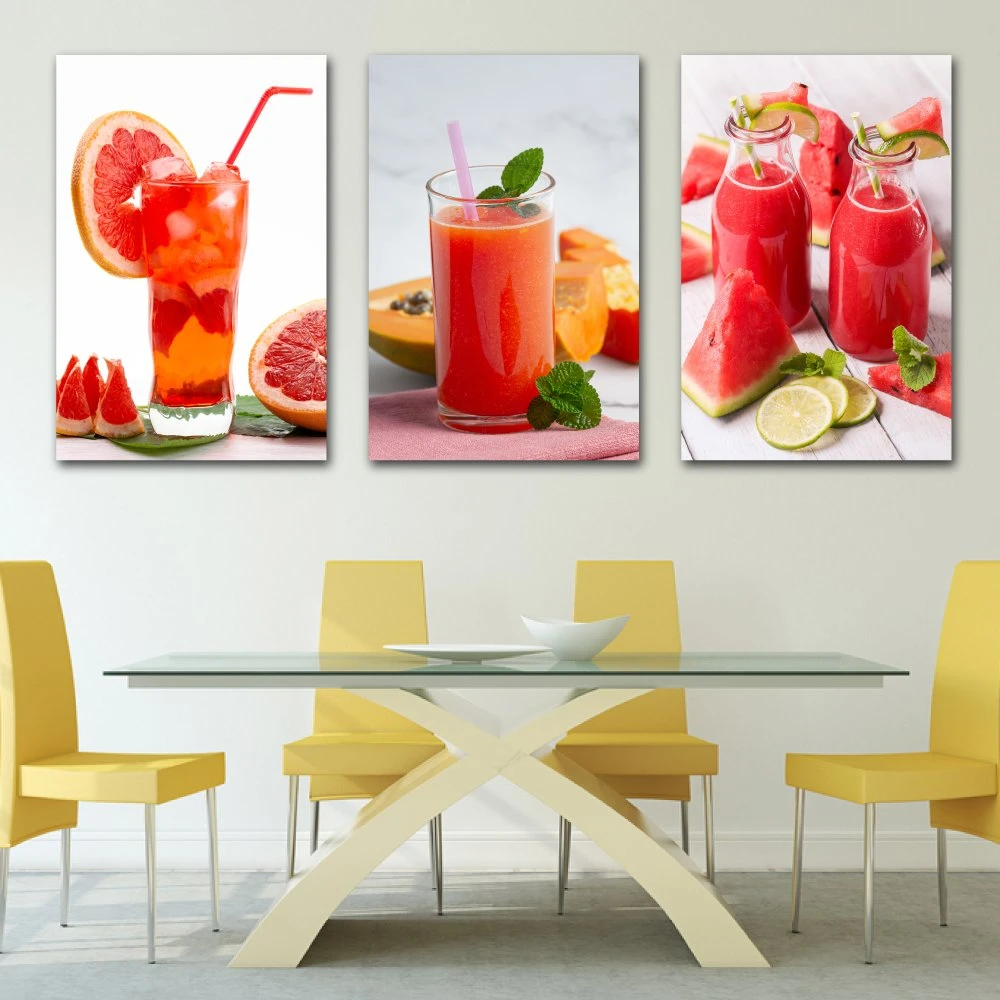 Tranh Treo Tường Nước Ép Hoa Quả