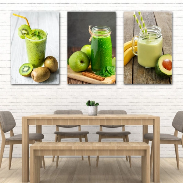 Tranh Treo Tường Sinh Tố Hoa Quả