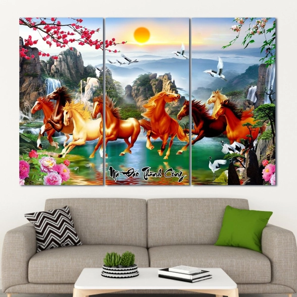 Tranh Treo Tường Mã Đáo Thành Công 27
