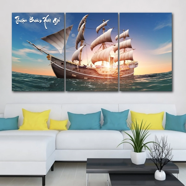 Tranh treo tường thuận buồm xuôi gió 12