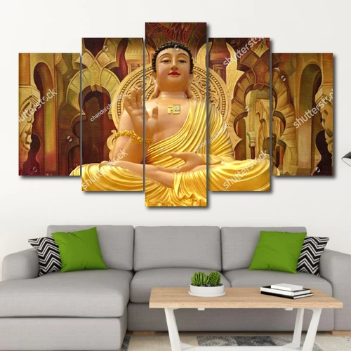 Bộ tranh treo tường 3d Đức Phật 6