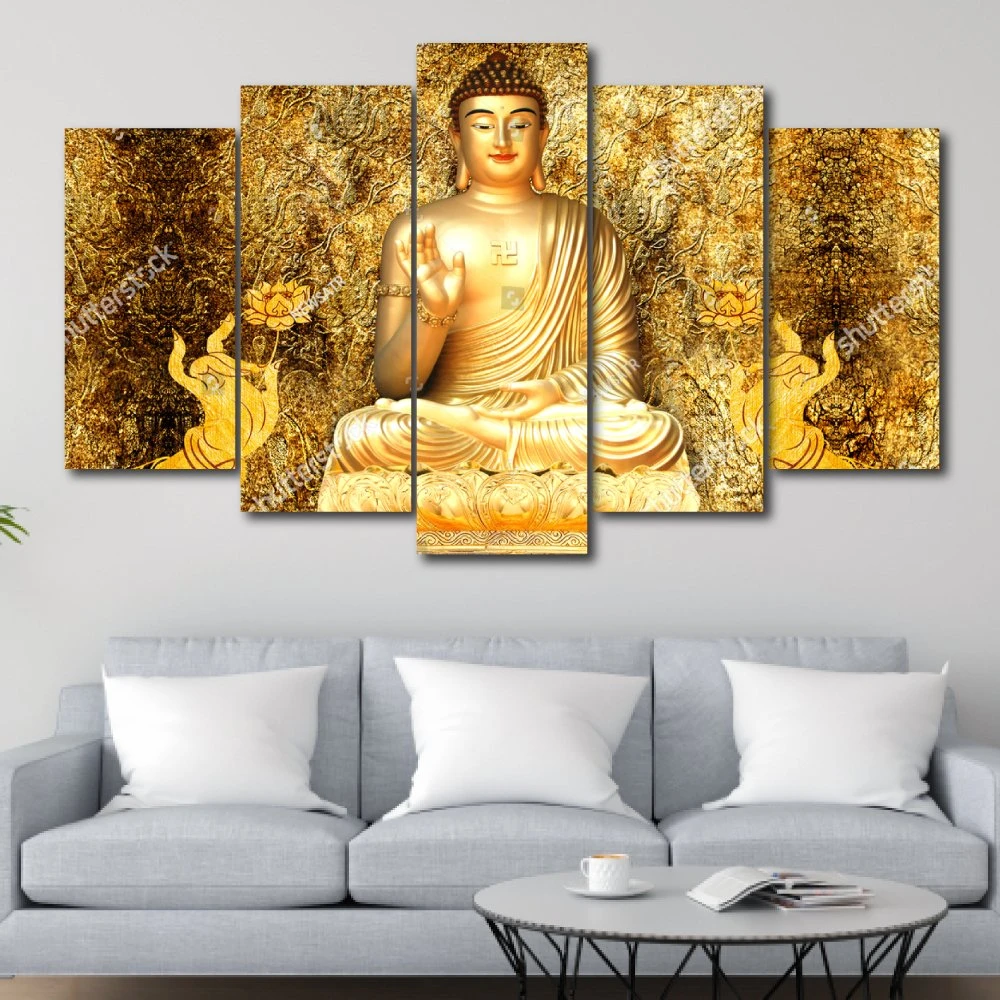 Bộ tranh treo tường 3d Đức Phật 7