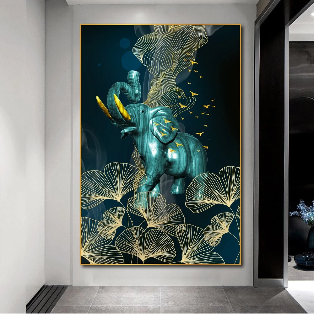Tranh Treo Tường Voi Nghệ Thuật 4