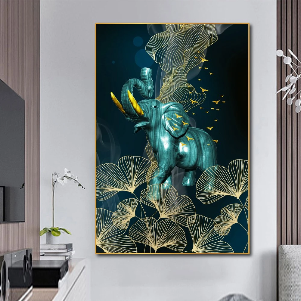 Tranh Treo Tường Voi Nghệ Thuật 4