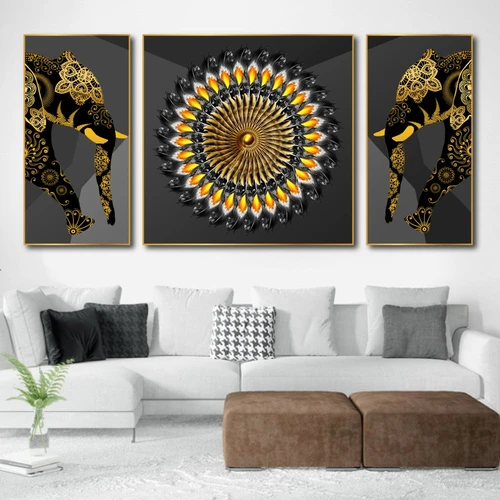 Tranh Treo Tường Voi Nghệ Thuật 6